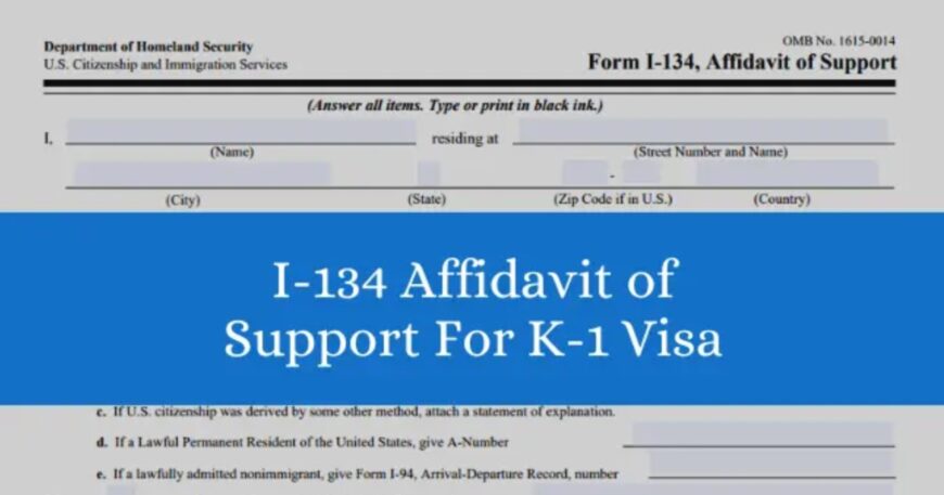 Form I-134