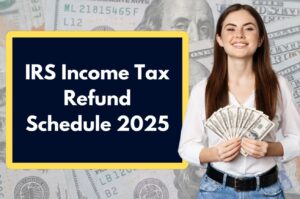 irs refund schedule 2025 