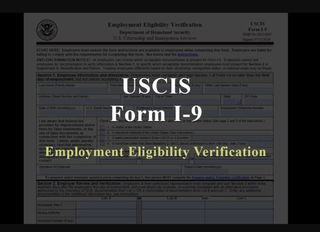 Employment Eligibility Verification