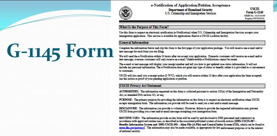 Form G-1145
