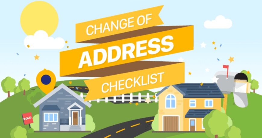 change of address