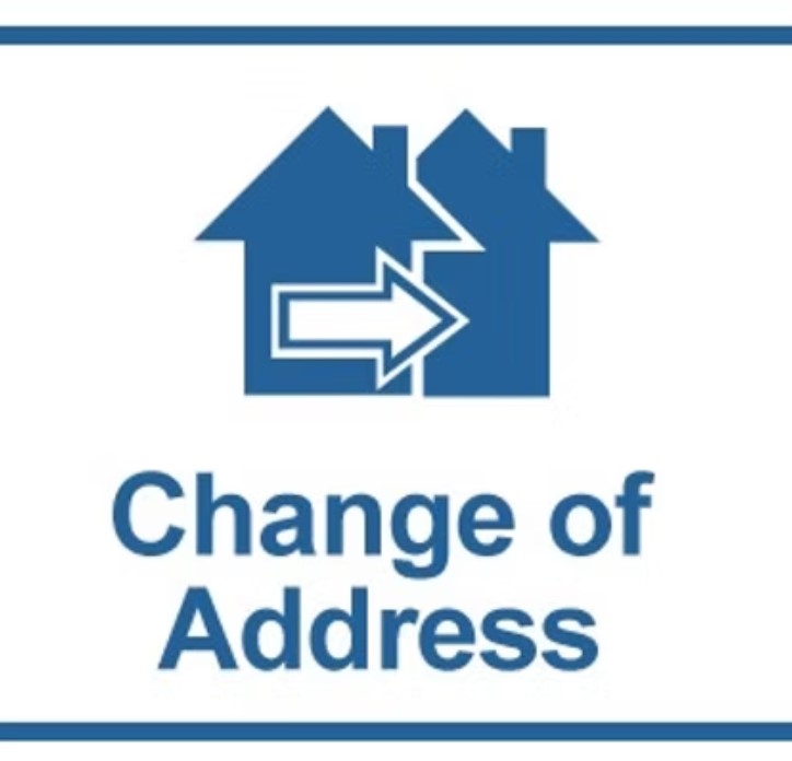 change of address