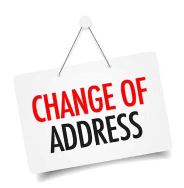 change of address